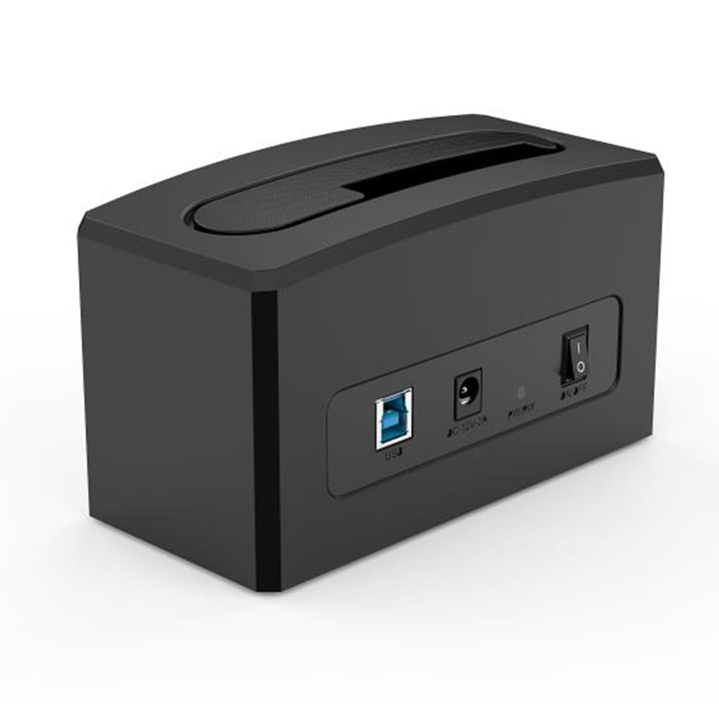 Cruxtec USB3.0 to SATA 3.5"/2.5" Hard Drive Docking Station - Black