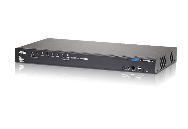 ATEN 8 PORT Rackmount USB 2.0 HDMI KVMP Switch