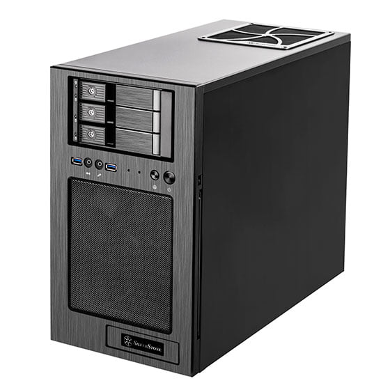 Silverstone CS330 Micro-ATX Computer Case - Black