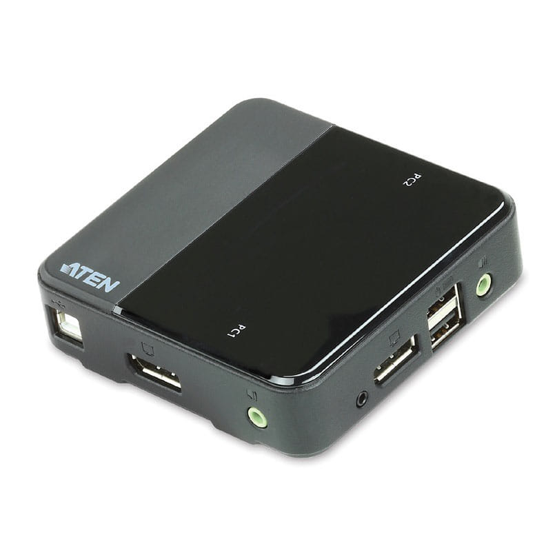 ATEN 2 Port USB 2.0 DisplayPort/Audio 4K KVM Switch
