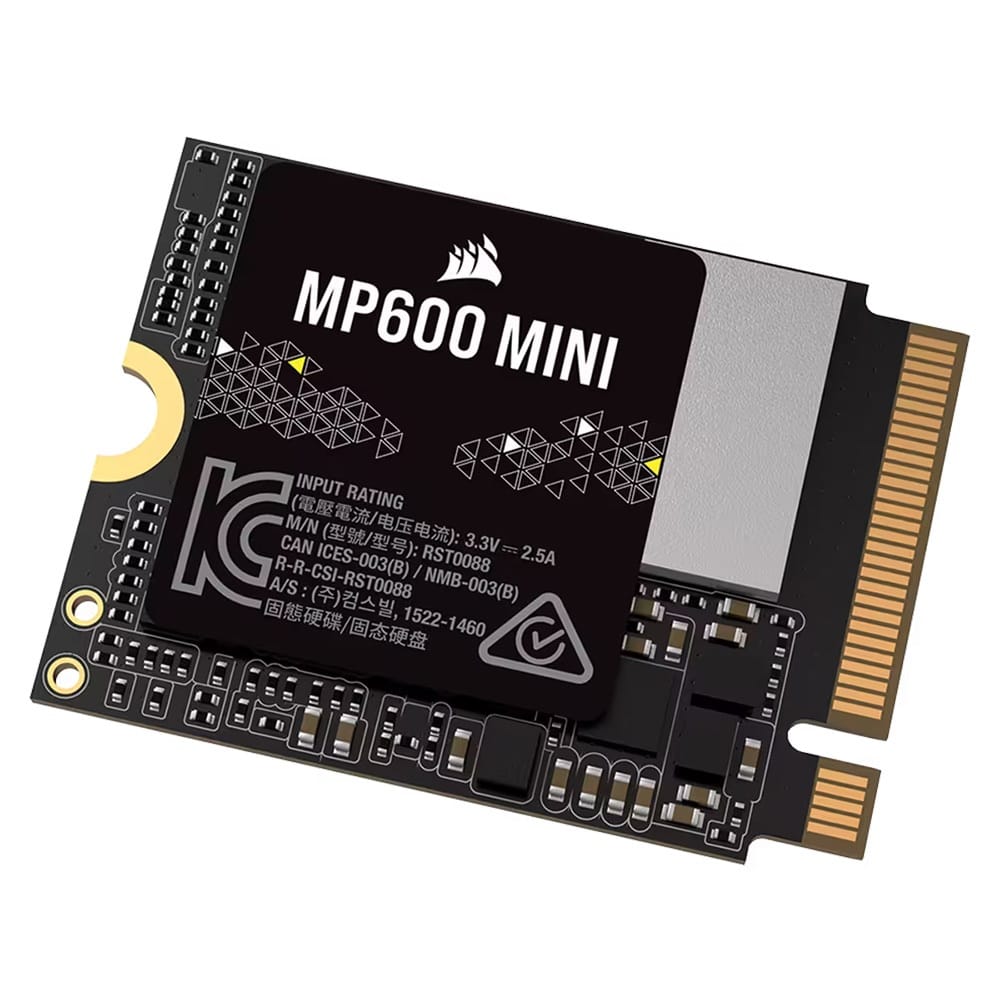 Corsair MP600 MINI 1TB (Gen4) PCIe x4 NVMe M.2 2230 SSD

