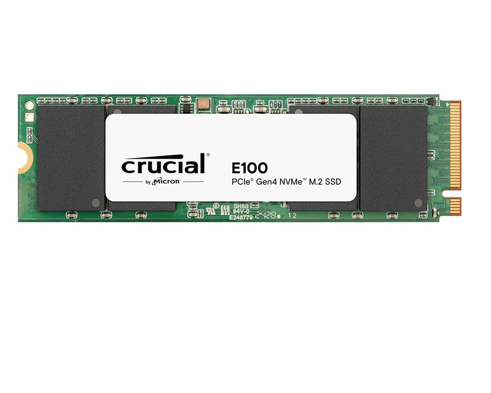 Crucial E100 1TB PCIe Gen4 2280 NVMe M.2 SSD
