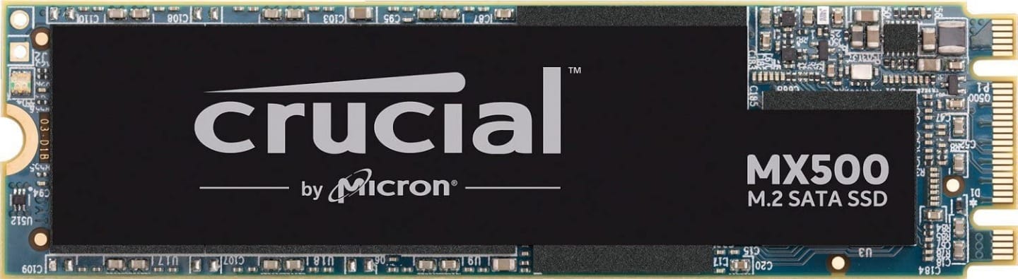 Crucial MX500 1TB M.2 NAND 2280 Internal SSD