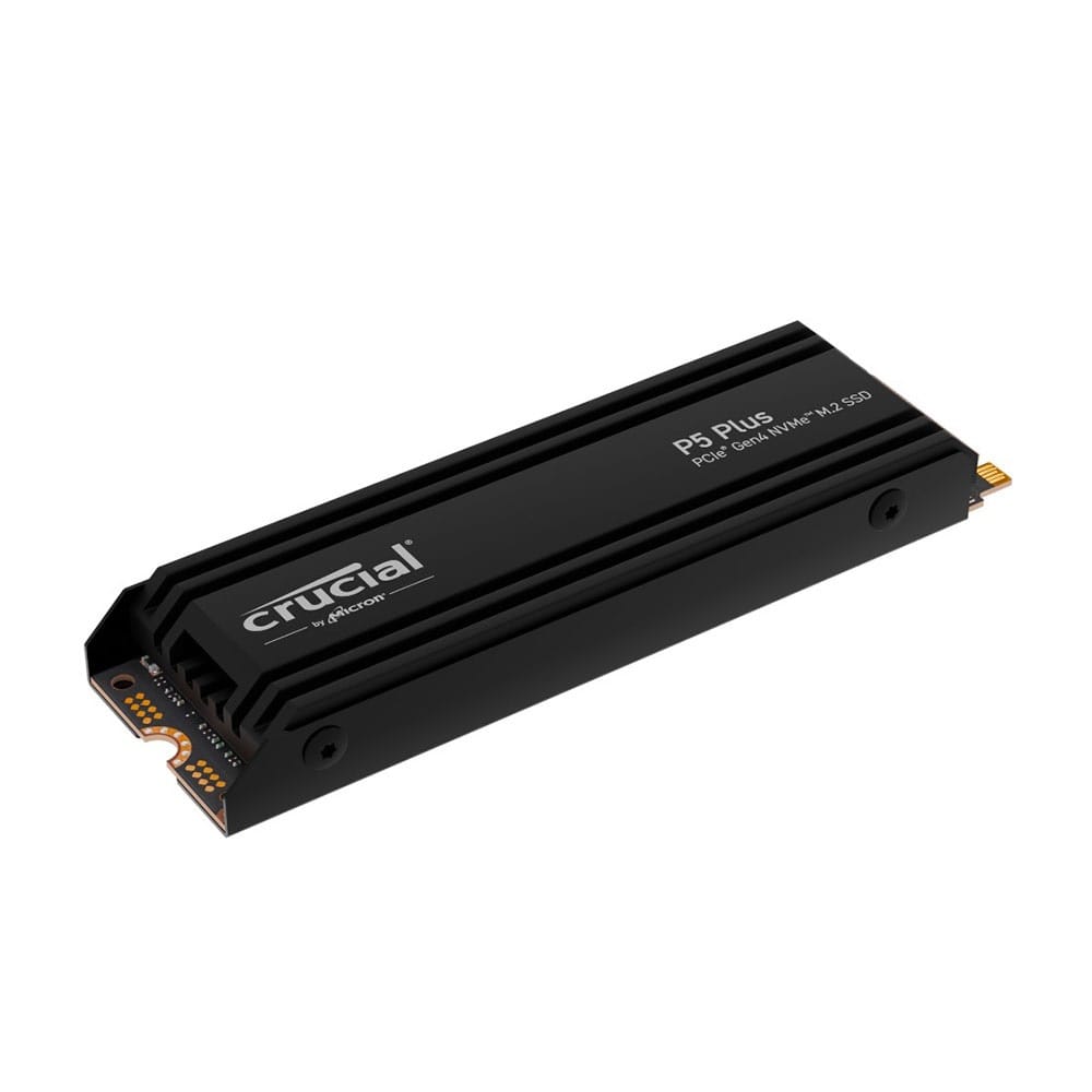 Crucial P5 Plus 1TB M.2 Gen4 NVMe SSD With Heatsink