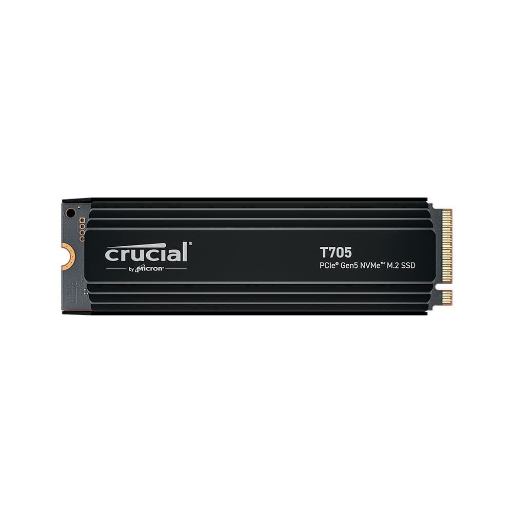 T705 PCIe Gen5 NVMe M.2 SSD with Heatsink 2TB

