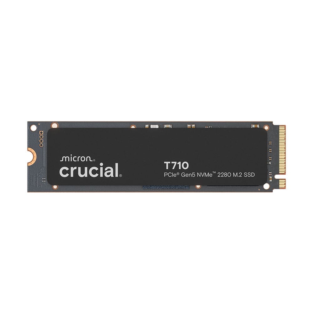 Crucial T710 2TB PCIe Gen5 NVMe 2280 M.2 SSD