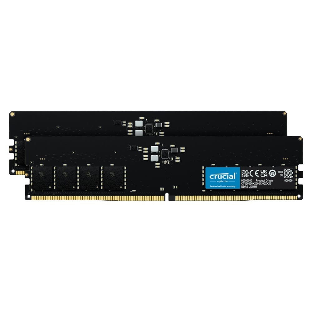 Crucial CT2K32G52C42U5 64GB Kit (2 x 32GB) DDR5-5200 UDIMM

