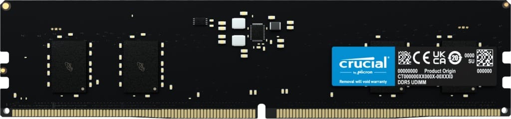 Crucial 8GB 288-Pin DDR5-4800 Memory