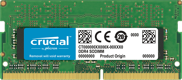 Crucial 8GB(1x8) DDR4-3200 SODIMM RAM