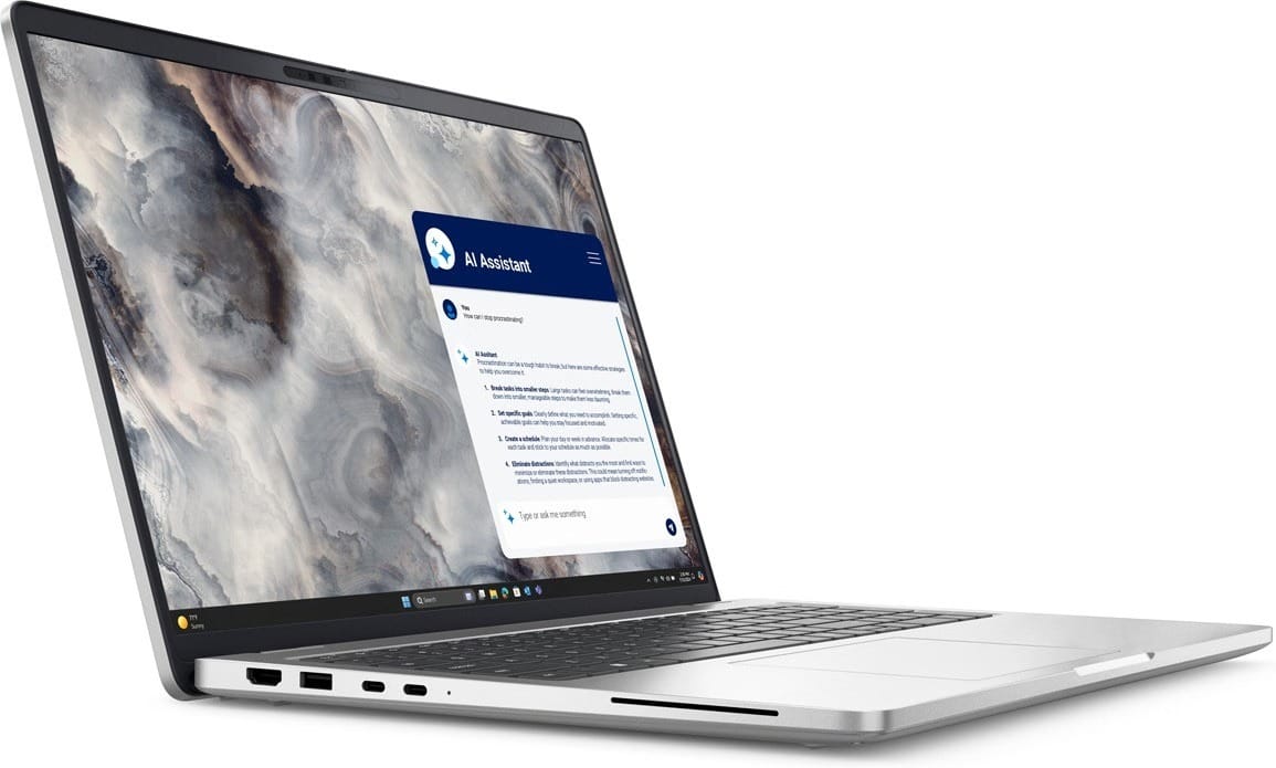 Dell Pro 16 Plus 16" FHD Laptop, IR Ultra 7-266V, 16GB RAM, 2TB SSD, Windows 11 Pro 