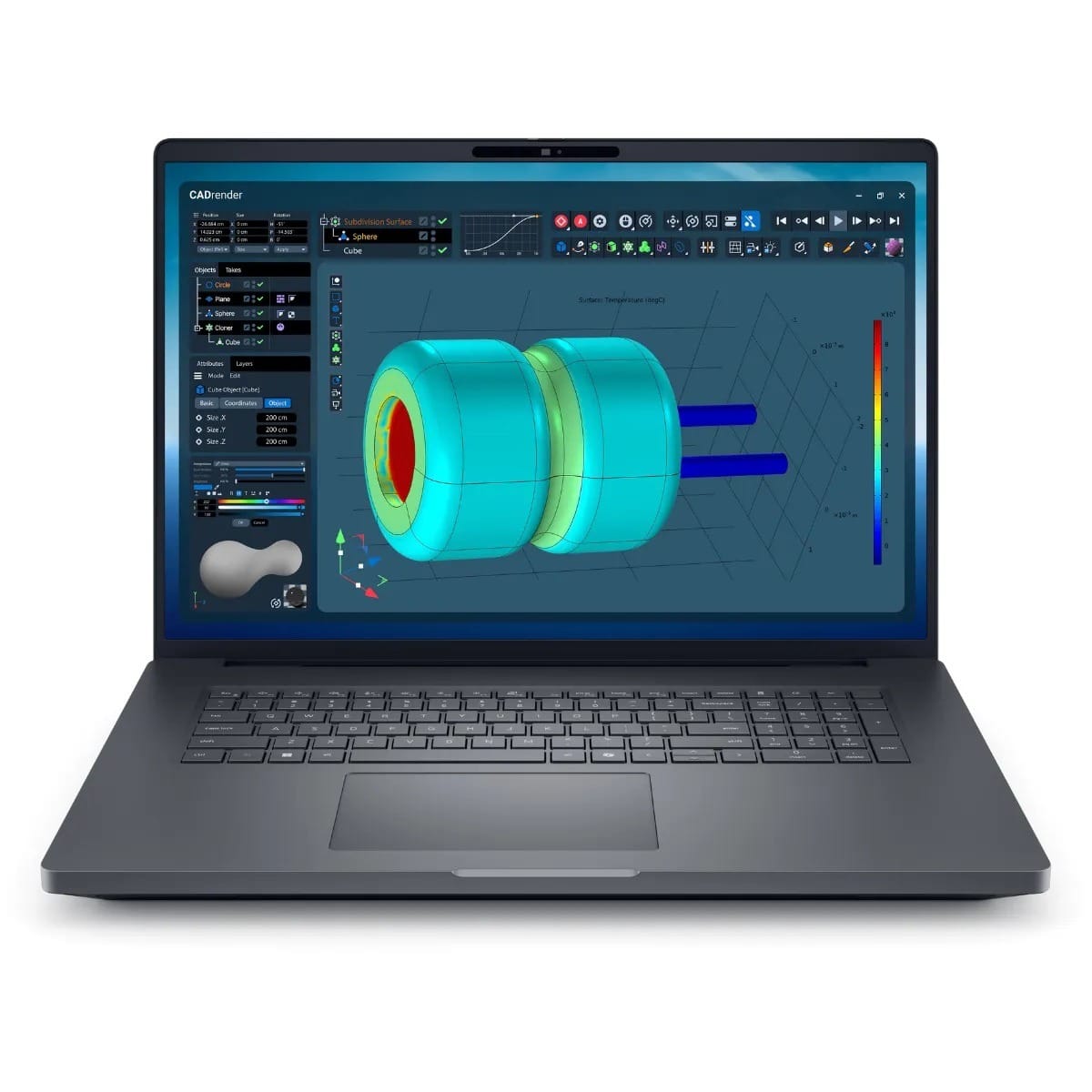 Dell Pro 18 MAX+ 18" QHD Laptop, Ultra 9, 32GB RAM, 512GB SSD, RTX 3000, Windows 11 Pro