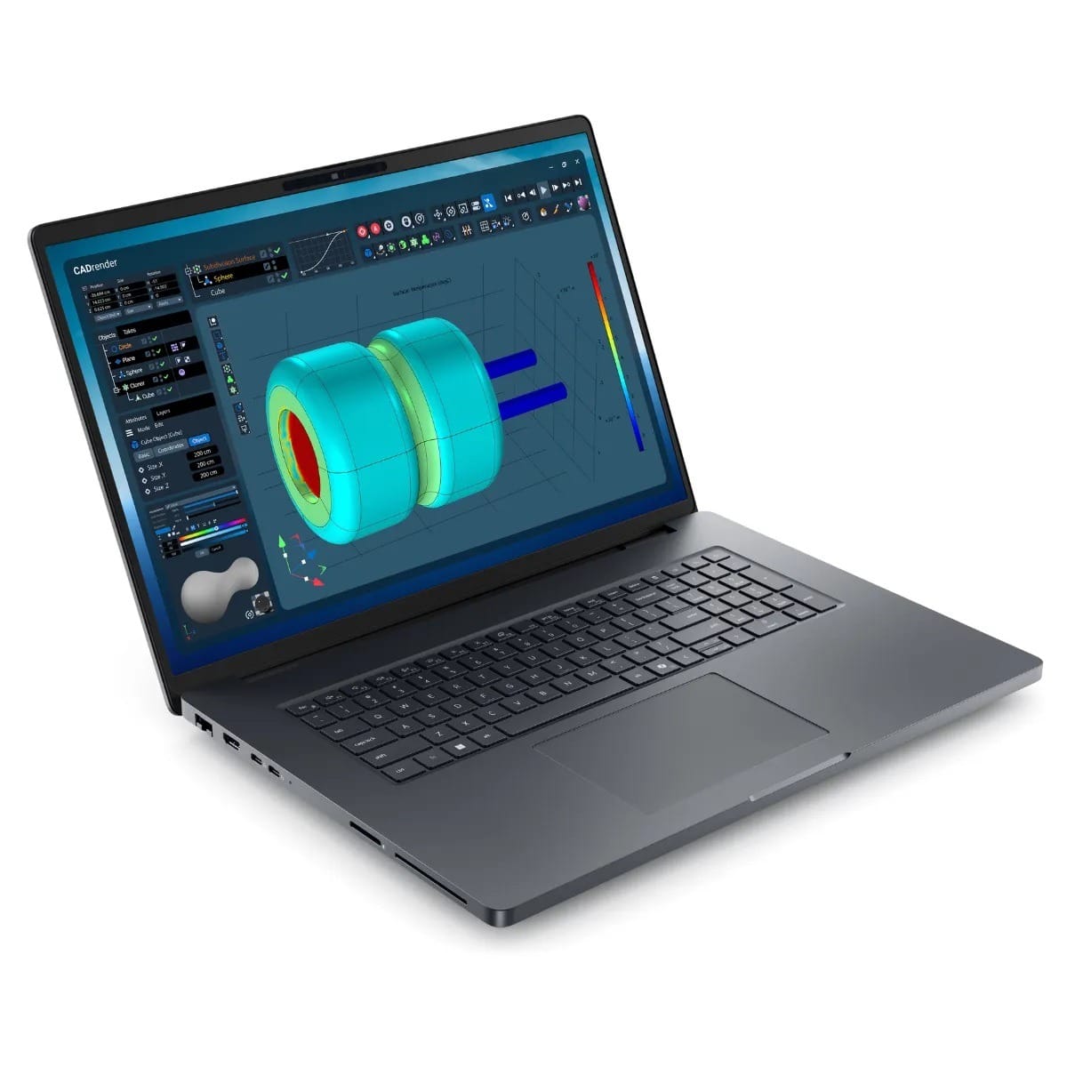Dell Pro 18 MAX+ 18" QHD Laptop, Ultra 7, 32GB RAM, 512GB SSD, RTX 3000, Windows 11 Pro