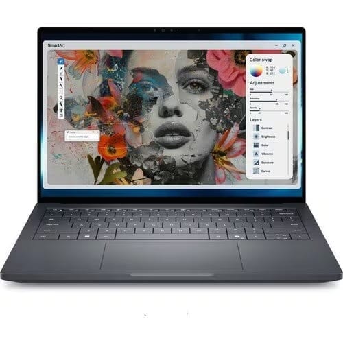 Dell Pro Precision 7 14 PW714260 14" QHD+ OLED Touchscreen Laptop, Ultra 9 386H, 64GB RAM, 1TB SSD, Windows 11 Pro