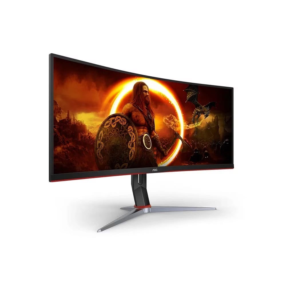 (Refurbished) AOC CU34G2XP 34" 180Hz WQHD 1ms Curved VA Gaming Monitor