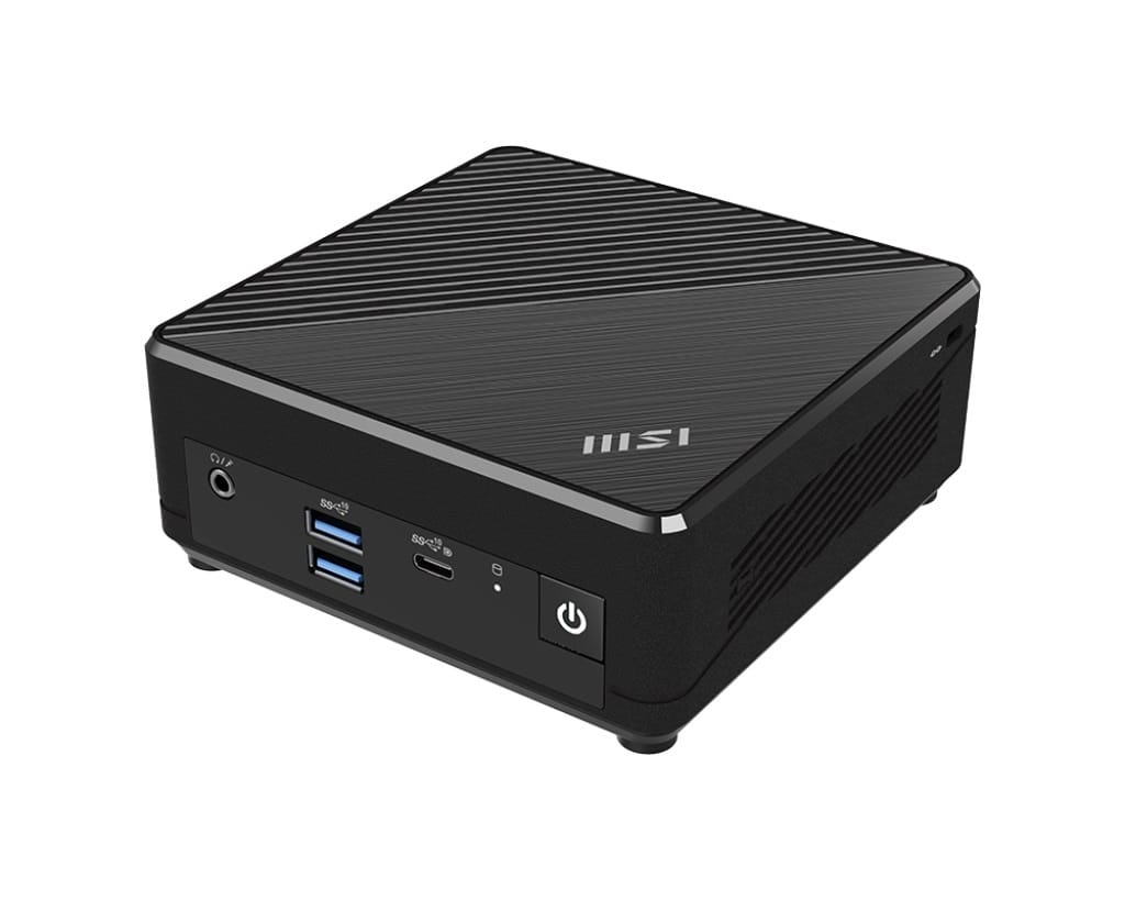 MSI Cubi N ADL 008AU Mini PC, Pentium N200, 4GB RAM, 128GB SSD, Windows 11 Pro