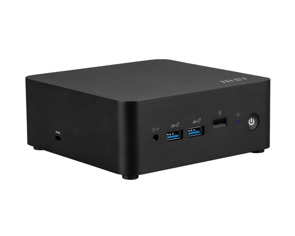MSI Cubi NUC Mini PC, Intel Core 150U, 64GB RAM, 4TB NVME