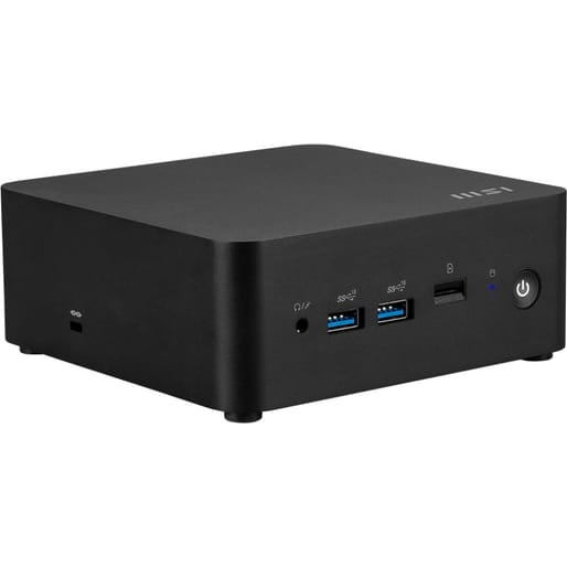 MSI Cubi NUC Mini PC, Intel Core 150U, 64GB RAM, 4TB NVME