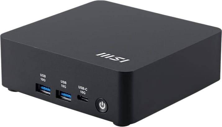 MSI Cubi AI Barebone Mini PC - Ultra 7 155H, 16GB RAM, 1TB SSD, Windows 11 Home