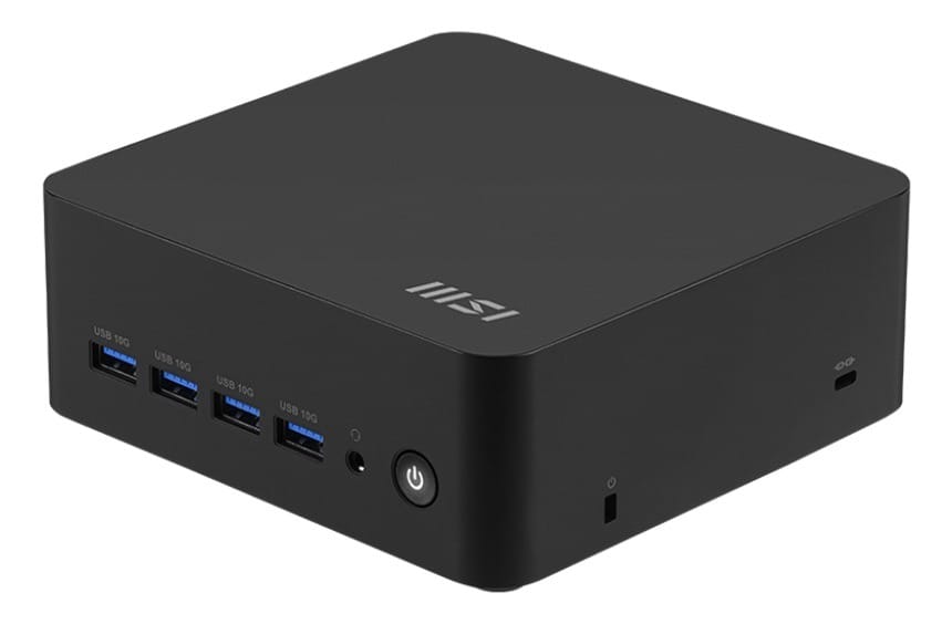 MSI Cubi Z AI 8M Barebone Mini PC - Ryzen 7 8845HS, 32GB RAM, 2TB SSD, Windows 11 Home