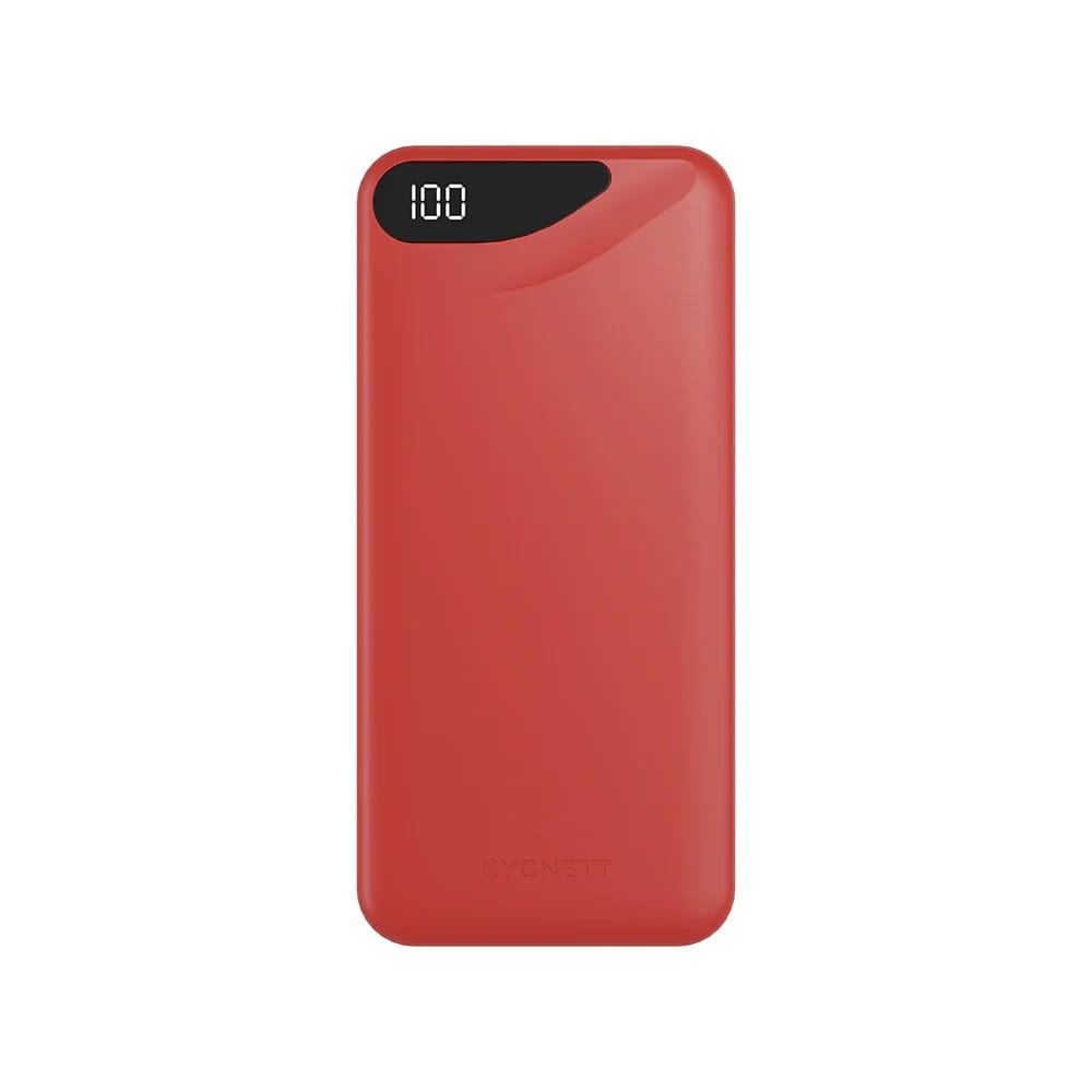 Cygnett ChargeUp Boost G3 10000mAh Power Bank - Red
