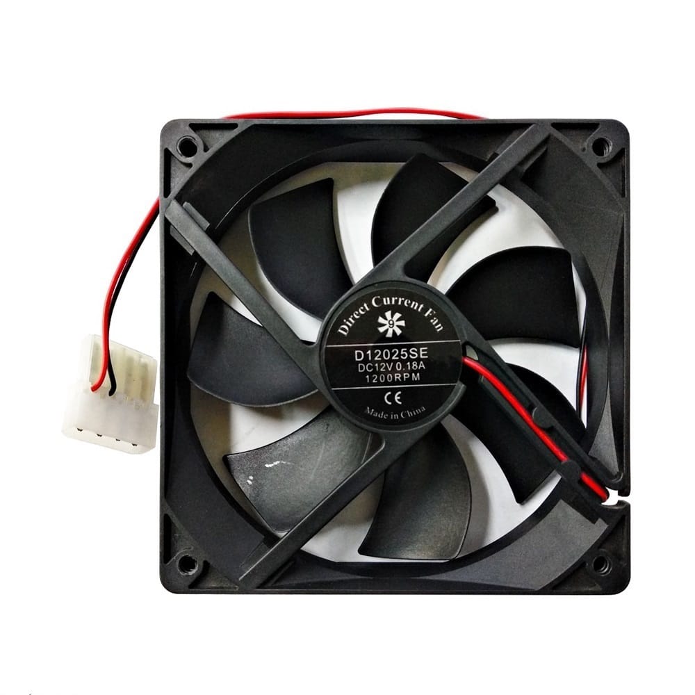 120mm OEM LED Case Fan - Clear