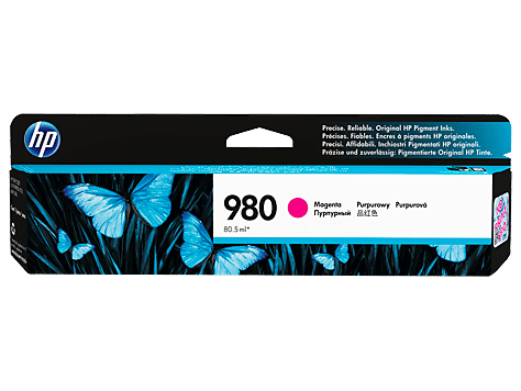 HP 980 D8J08A Magenta Ink Cartridge
