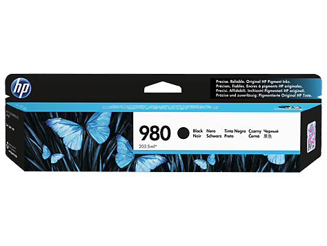 HP 980 D8J10A Black Ink Cart