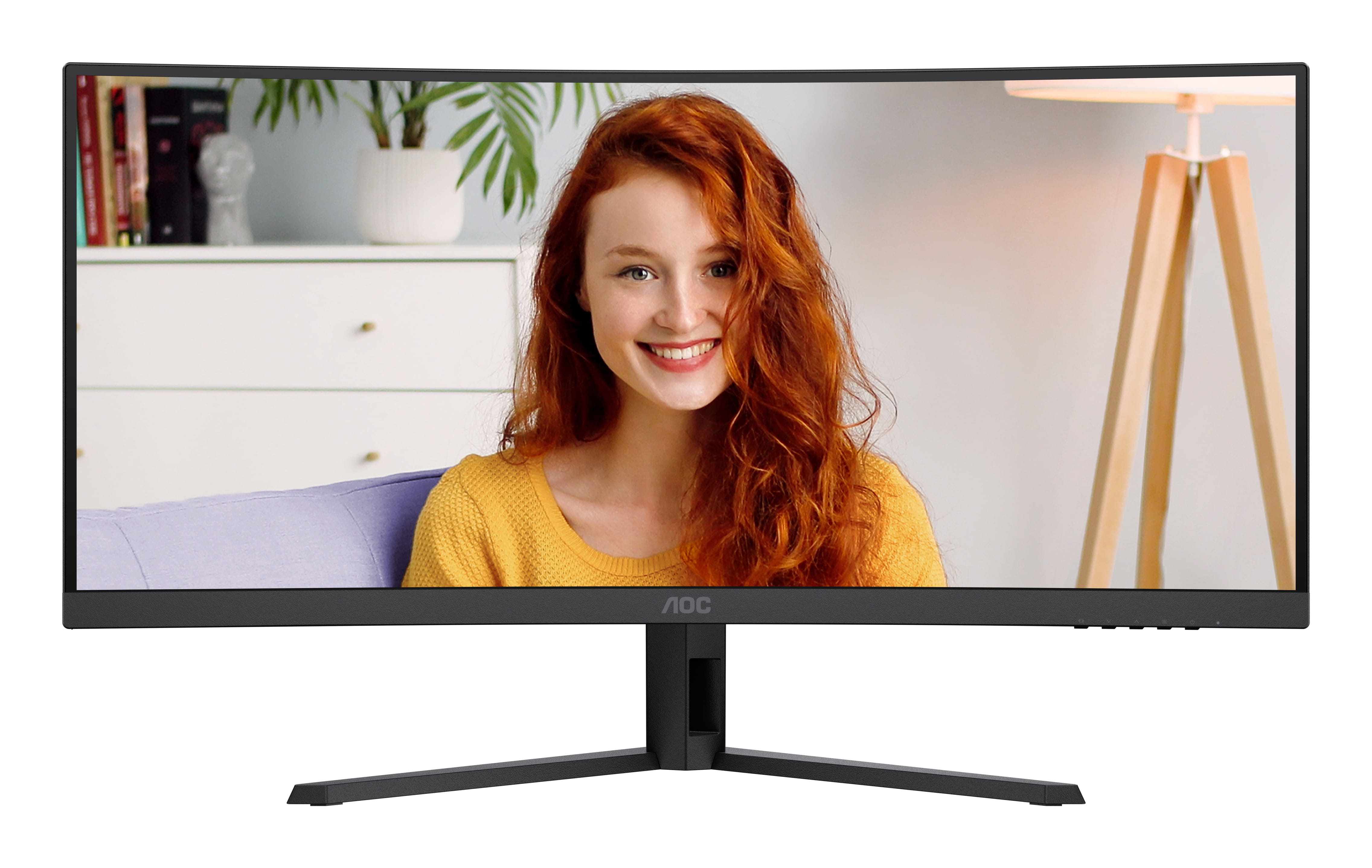 AOC CU34B3E 34" UWQHD 120Hz 1ms Ultrawide Curved Monitor