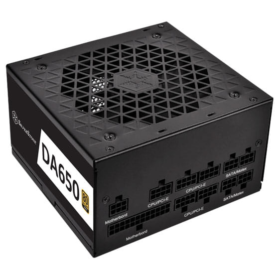 SilverStone 80 PLUS Gold 650W Modular ATX PSU