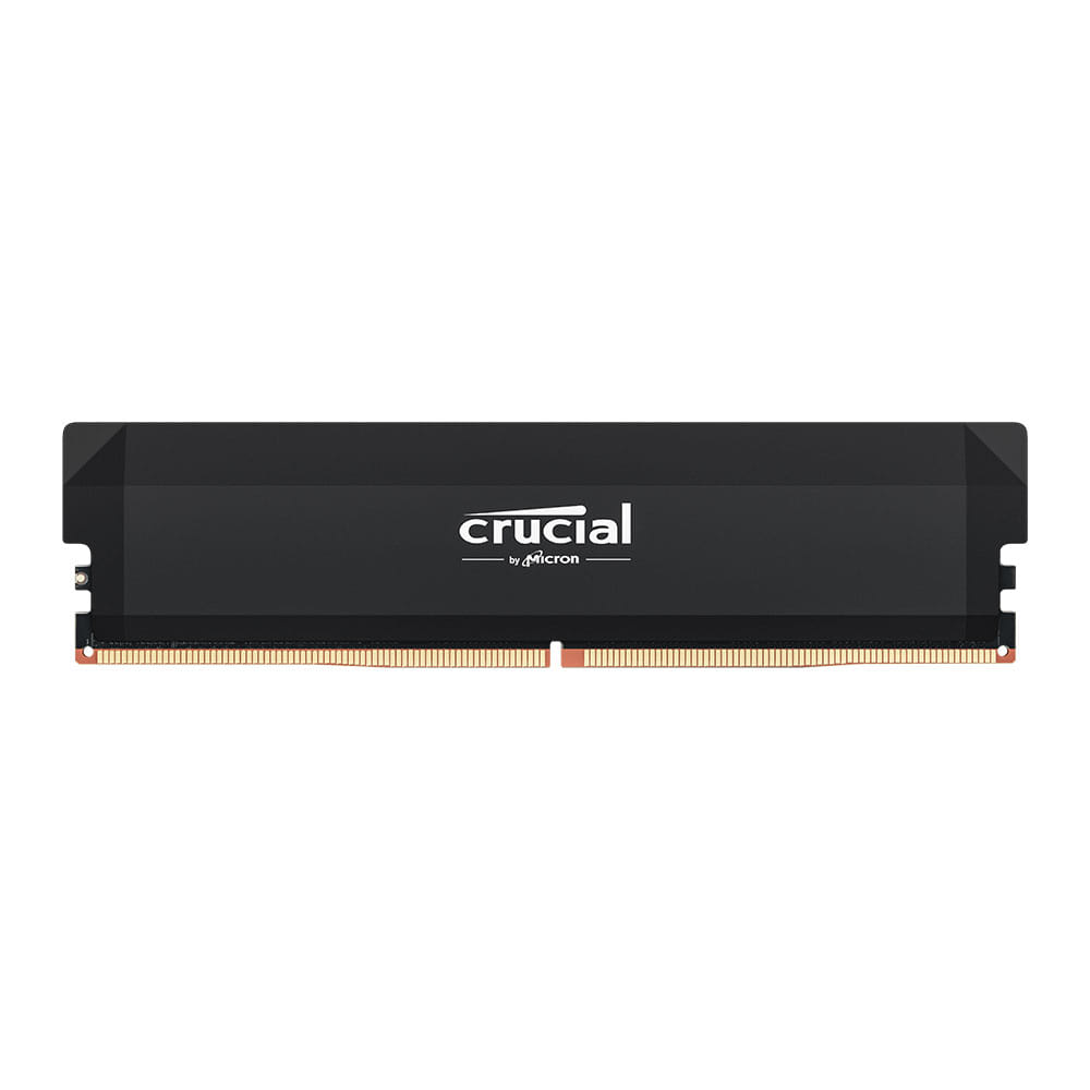 Crucial Pro 16GB (1x16GB) DDR5-6400 UDIMM Memory - Black
