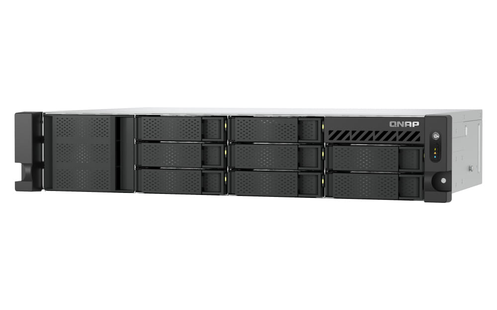 QNAP 8-Bay Atom C5125 Octa-Core 8GB SODIMM 2U Rackmount NAS