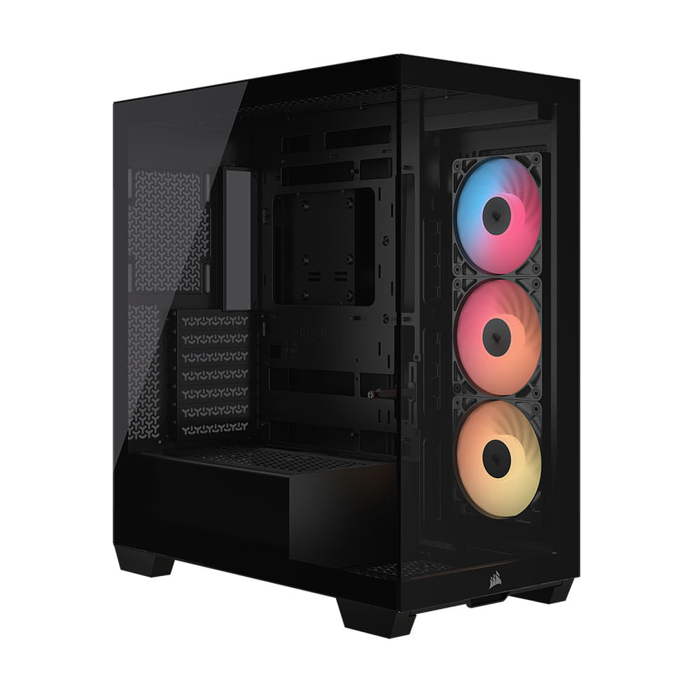 Corsair 3500X RS-R ARGB TG Mid-Tower PC Case - Black