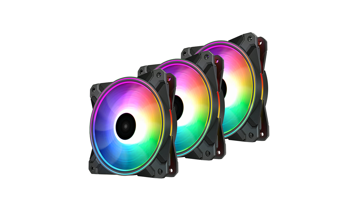 Deepcool CF120 120mm ARGB Case Fan 3 Pack