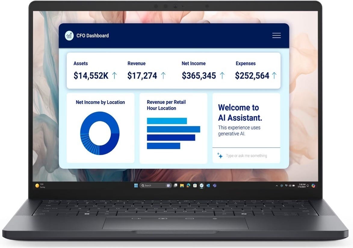 Dell Pro 13 Premium PA13250 13.3" FHD Laptop, Ultra 5 236V, 16GB RAM, 2TB SSD, Windows 11 Pro
