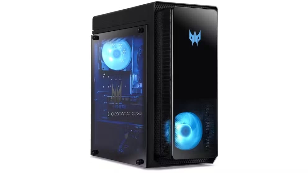(Manufacturer Refurbished) Acer Predator Orion 3000 Gaming Desktop Computer, i7-13700, 16GB RAM, 512GB SSD + 1TB HDD, RTX 3060, Windows 11 Home