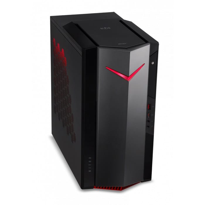 (Manufacturer Refurbished) Acer Nitro 50 Desktop PC, i5-11400, 16GB RAM, 1TB SSD, GTX 1650, Windows 10 Home
