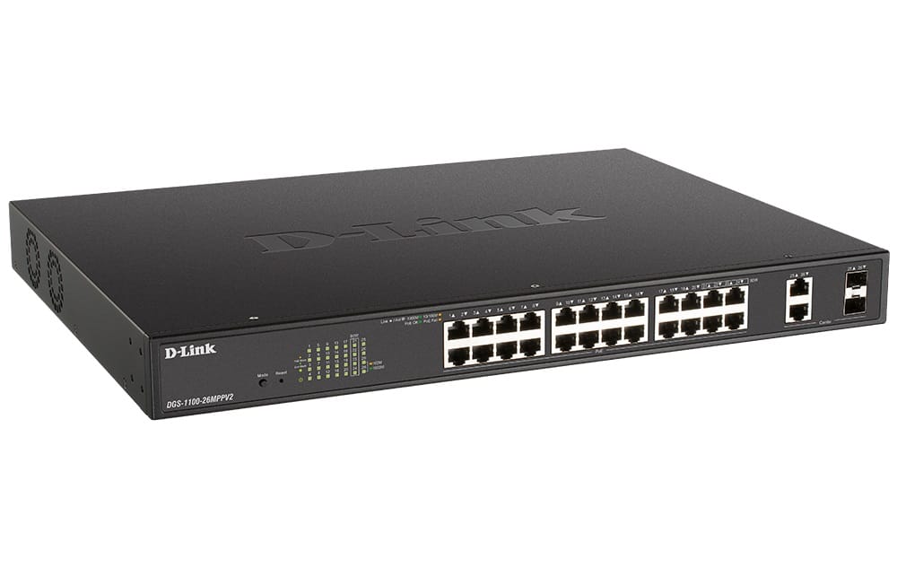 D Link 26-Port PoE Smart Managed Switch