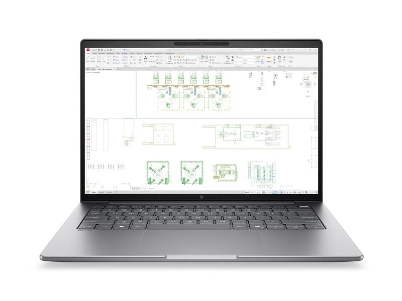 HP ZBook 8 G2i 14" IR Touchscreen Mobile Workstation, Ultra 7-356H, 64GB RAM, 2TB SSD, RTX 500, Windows 11 Pro