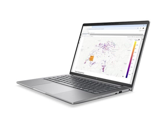 HP ZBook 8 G2a 14" WUXGA Touchscreen Laptop, Ryzen AI 7 Pro 450, 16GB RAM, 512GB SSD, Windows 11 Pro