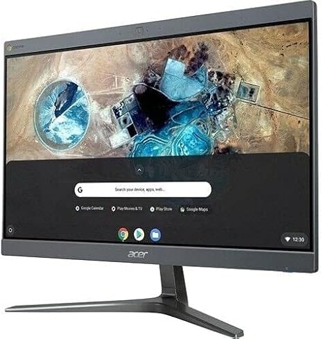 Acer 23.8" CA24V2 All in One PC, Intel Core i7-8650U CPU, 4GB RAM, 128GB SSD, Chrome OS