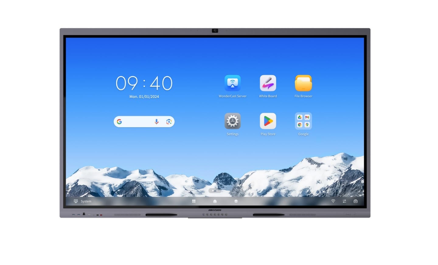 Hikvision DS-D5C65RB/B2L 65" 4K UHD Interactive Display