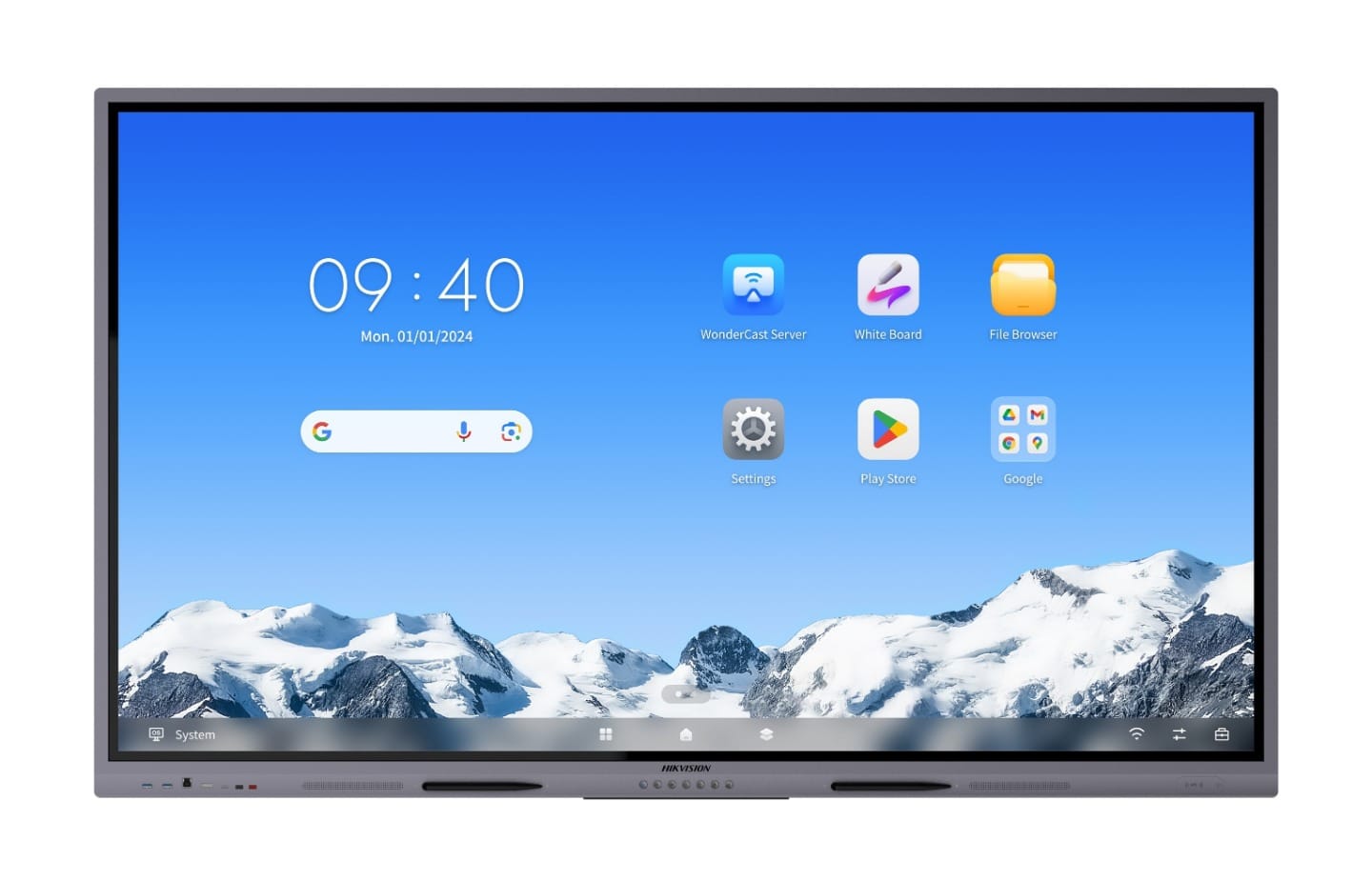 Hikvision DS-D5C86RB/A2L 86" 4K UHD Interactive Display