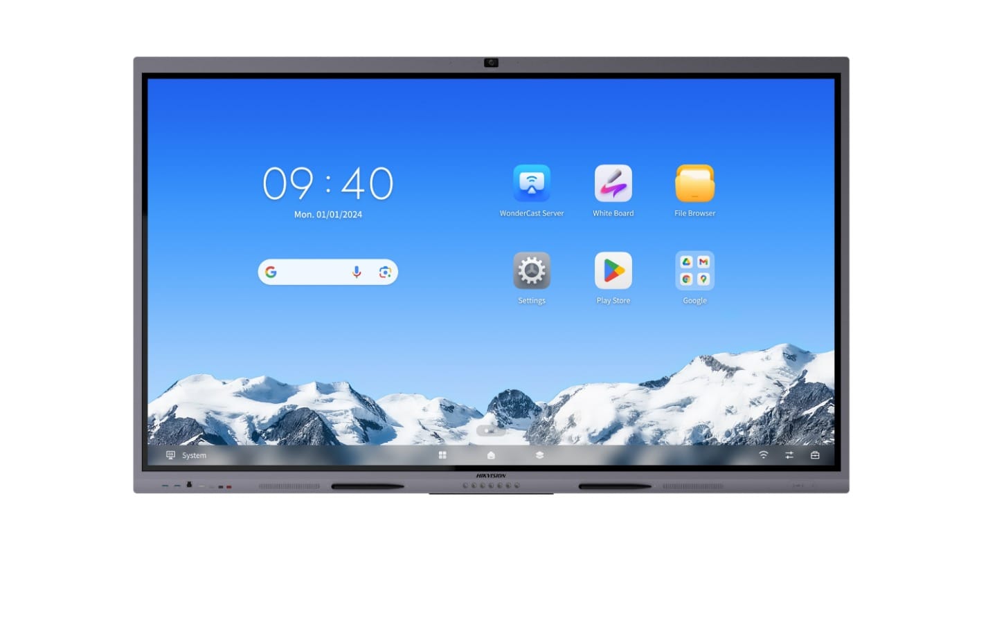 Hikvision DS-D5C86RB/B2L 86" 4K UHD Interactive Display