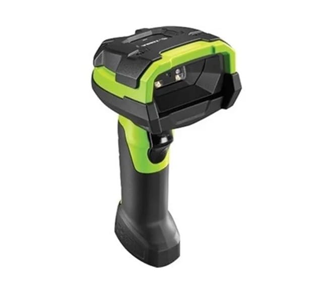 Zebra DS3678 Black Industrial Green High Performance 1D/2D Cordless Handheld Ultra Rug Fips Barcode Scanner