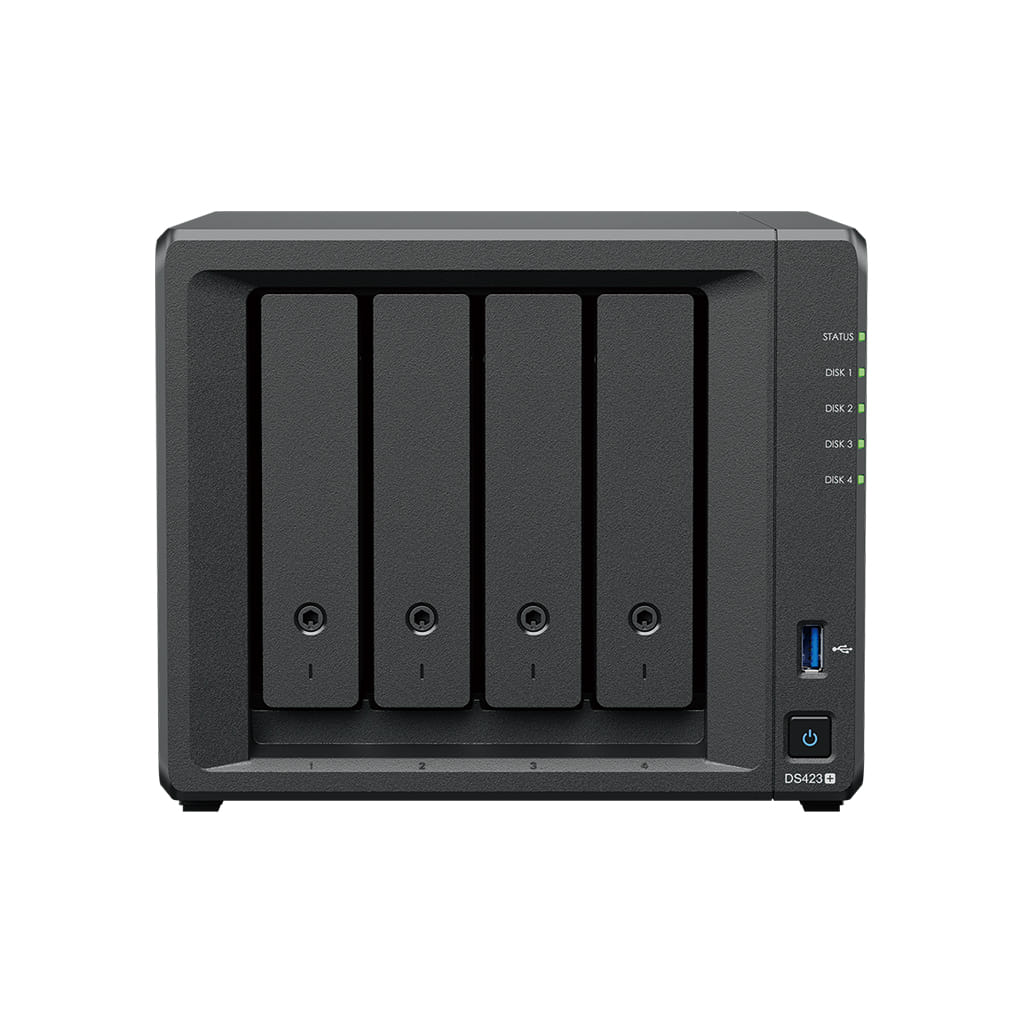 Synology DiskStation DS423+ 4-Bay Diskless NAS Celeron J41254 4-core 2GB RAM