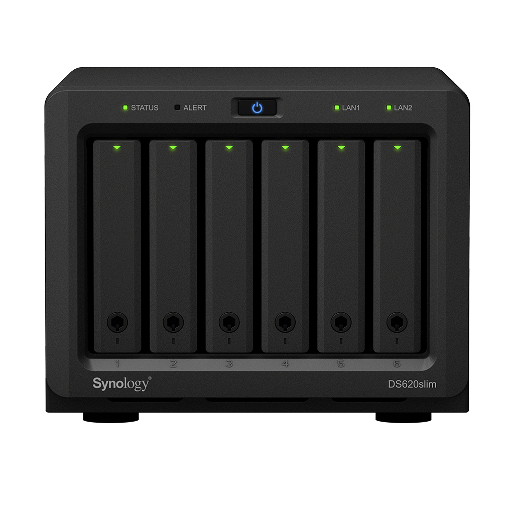 Synology DiskStation DS620slim 2.5" HDD 6-Bay NAS