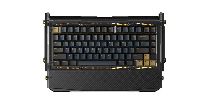 Dry Studio Black Diamond 75 Wireless Mechanical Keyboard Advance Carbon Black Ice Switch