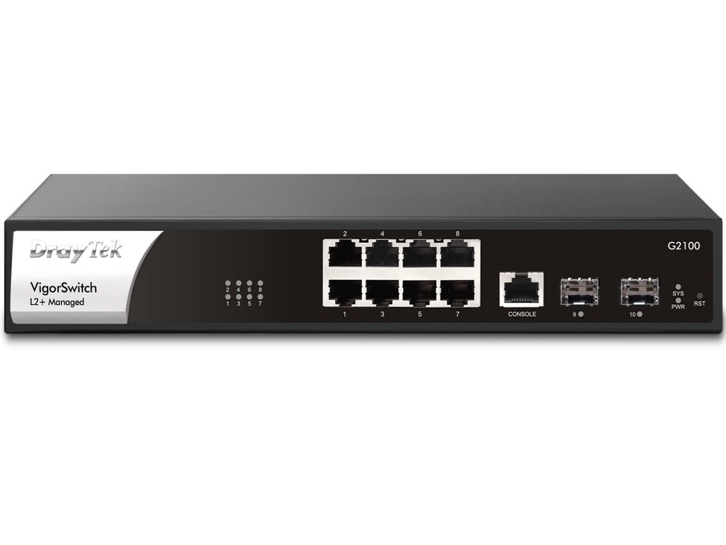 Draytek VigorSwitch G2100 10-Port Layer 2+ Managed Switch