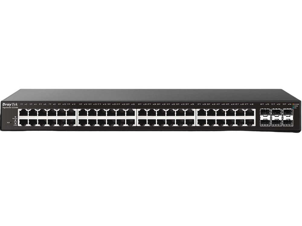 DrayTek VigorSwitch G2540xs 54-Port Layer 2+ Managed 10GbE Switch