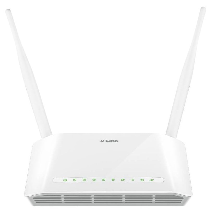D-Link DSL-2750U N300 ADSL2+ Modem Router